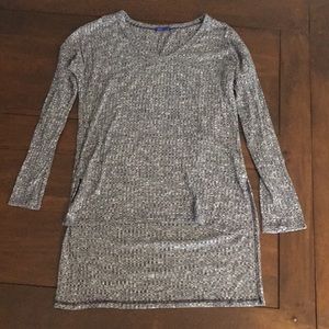 Long back, short front v back tunic